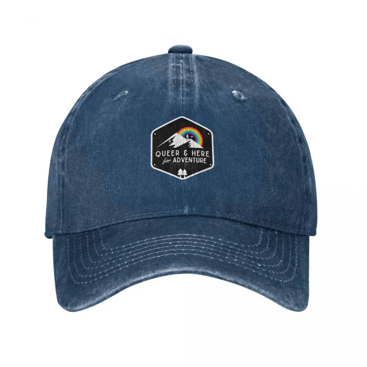 Outdoor Adventure Outlet - Queer & Here for Adventure 야구