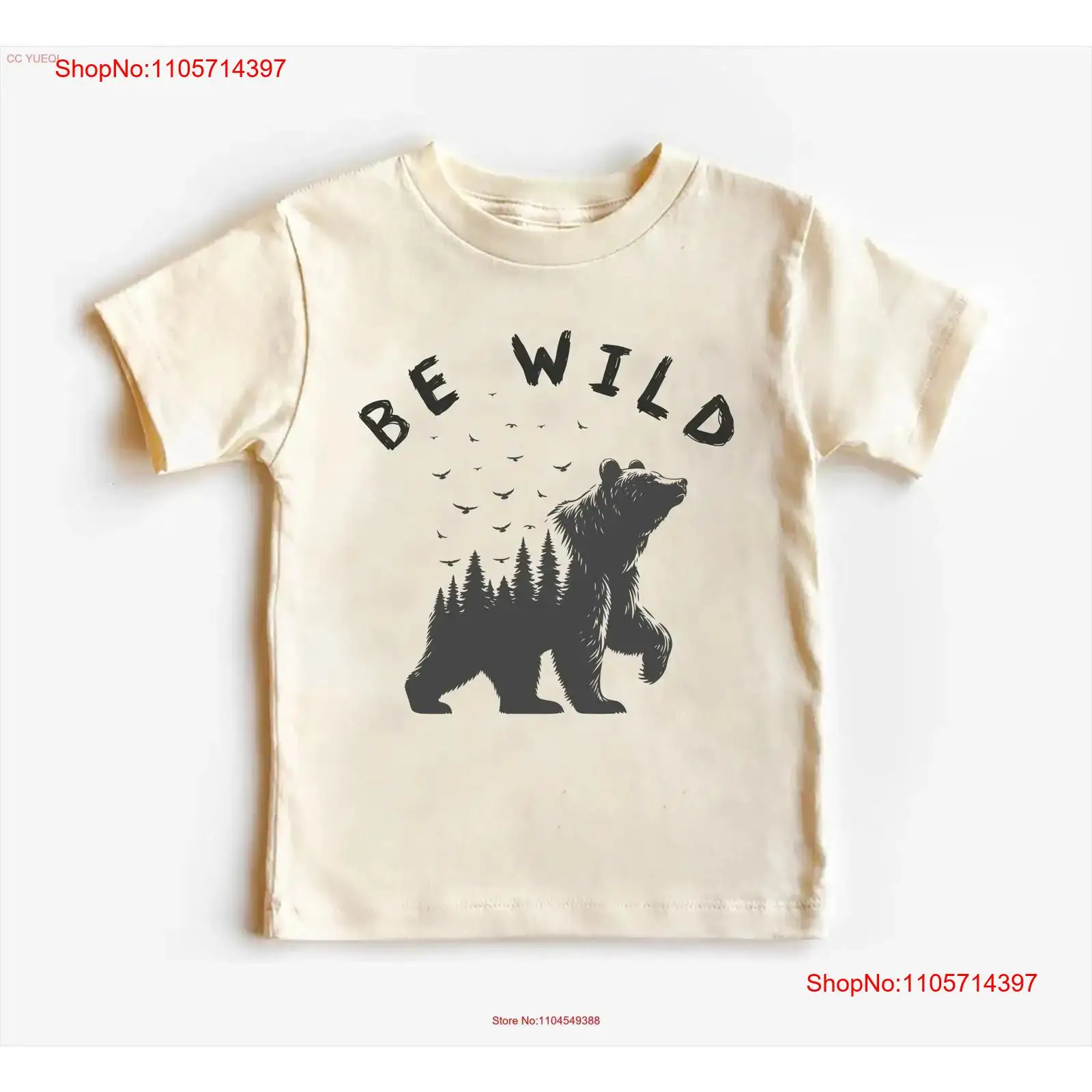 Outdoor Adventure Outfit - Be Wild Baby T 셔츠 바디