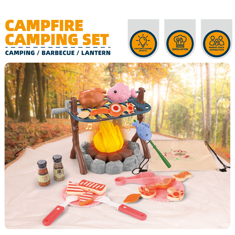 Outdoor Adventure Kit - 어린이 야외 모험 도구 세트 캠프파이어와
