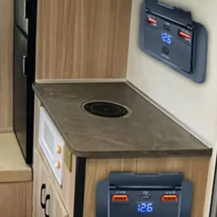Outdoor Adventure Outlet - 트럭 전원 콘센트 RV 소켓 충전기