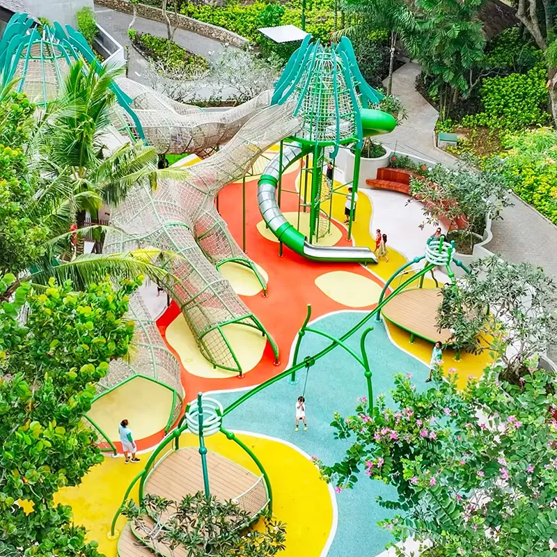 Outdoor Adventure Resorts - 맞춤형 야외 어드벤처 놀이터 리조트 로프