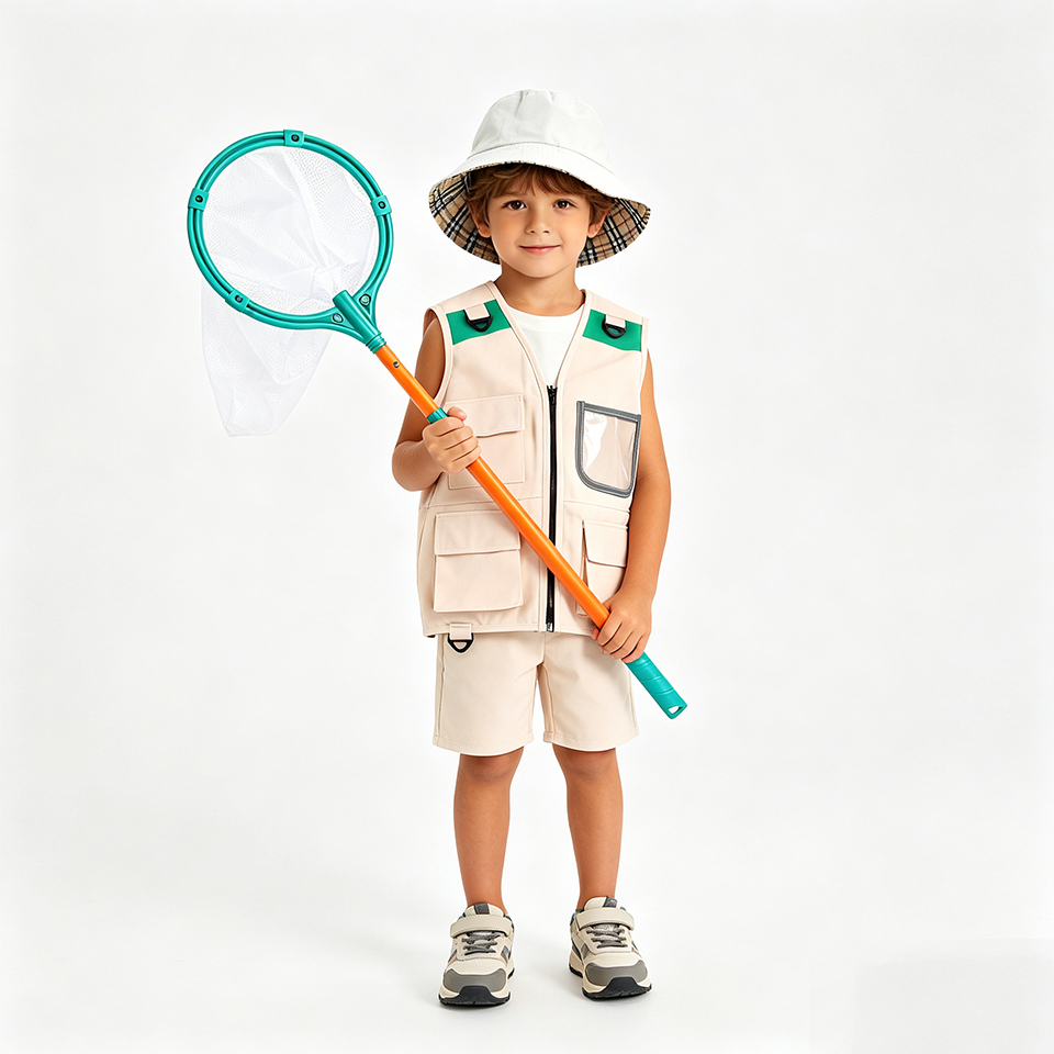 익스플로러 어드벤처 키트 야외 조끼 및 모자 아동복 자 - Outdoor Adventure Activities For Kids 리뷰 및 가격