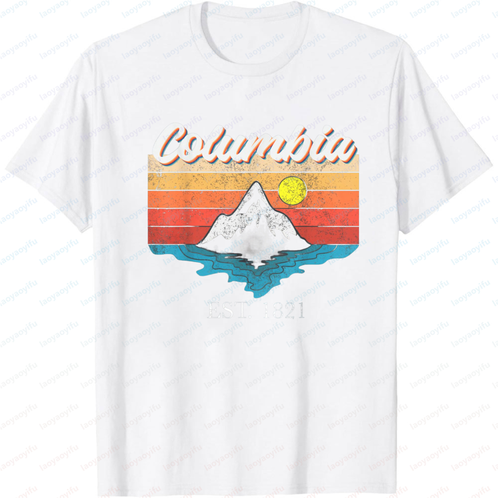 컬럼비아 마운틴 선셋 남성 티셔츠 코튼 반팔 패션 야외 - Outdoor Adventure Outfit 리뷰 및 가격
