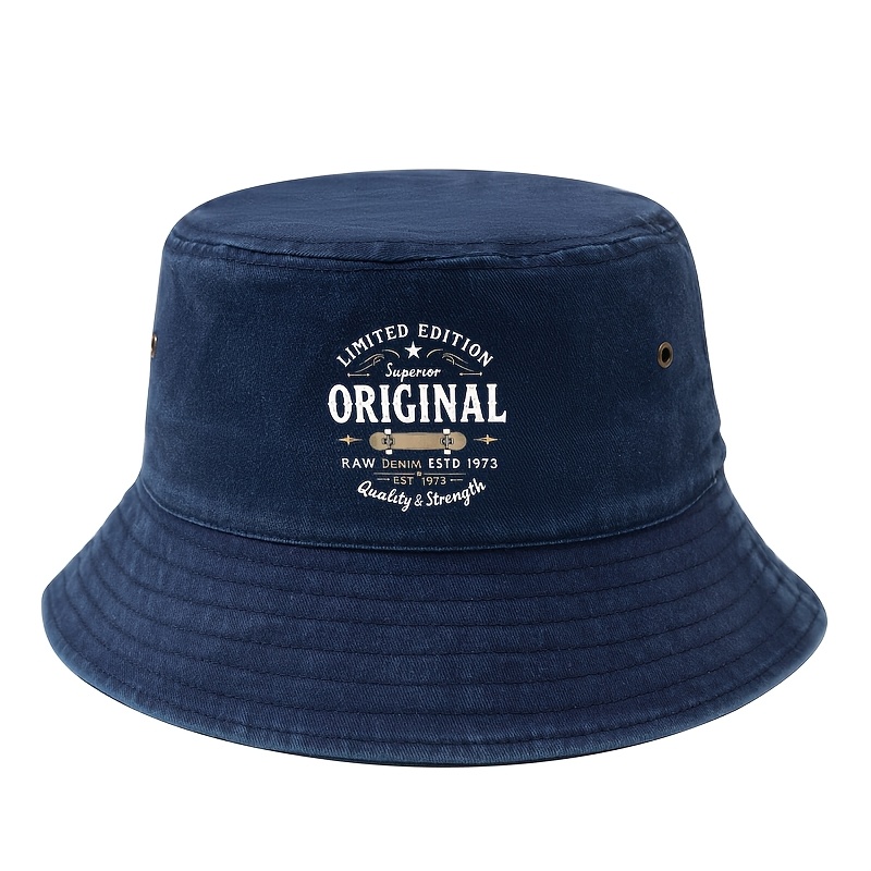 트렌디한 유니섹스 버킷햇, 프린트된 글자, 특수 소재로 - Outdoor Adventure Brand 리뷰 및 가격