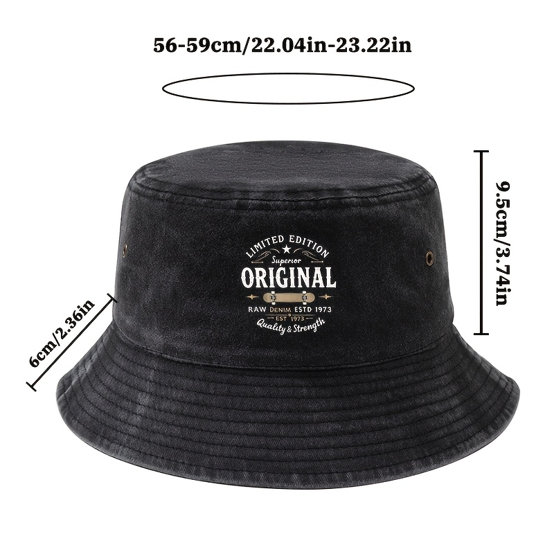 트렌디한 유니섹스 버킷햇, 프린트된 글자, 특수 소재로 - Outdoor Adventure Brand 리뷰 및 가격