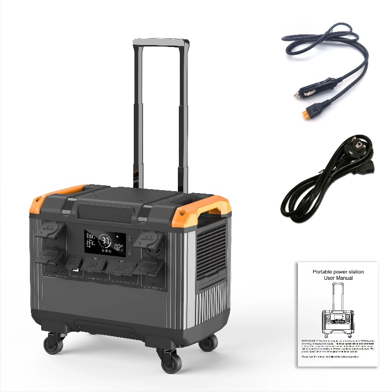 3000W RV 휴대용 파워스테이션 2400Wh LiF - Outdoor Adventure Outlet 리뷰 및 가격