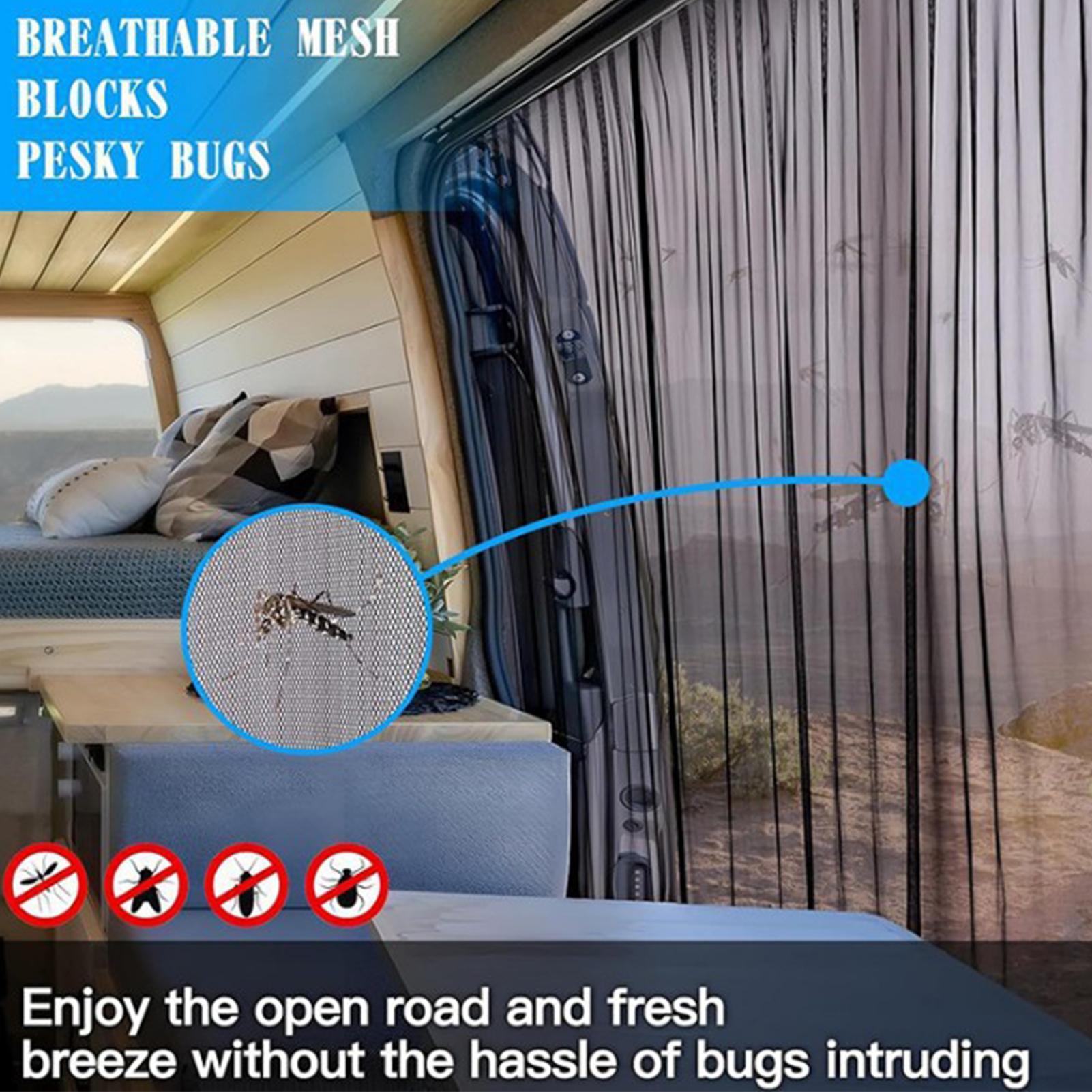 밴용 자석식 도어 스크린 자외선 차단망 차량 액세서리  - Outdoor Adventure Rv 리뷰 및 가격
