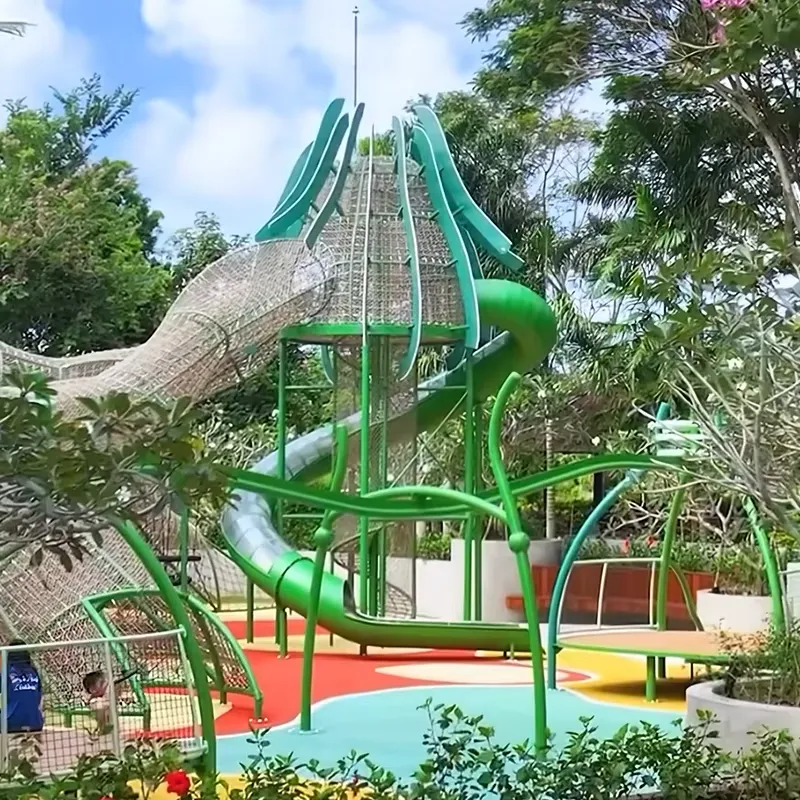 맞춤형 야외 어드벤처 놀이터 리조트 로프 네트 등반 구 - Outdoor Adventure Resorts 리뷰 및 가격