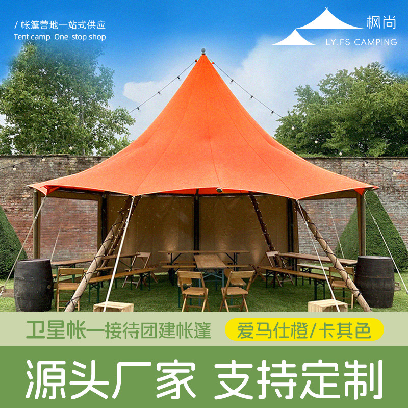 이중 레이어 원목 텐트, 사계절 차양 쉼터, 호텔 리조 - Outdoor Adventure Resorts 리뷰 및 가격