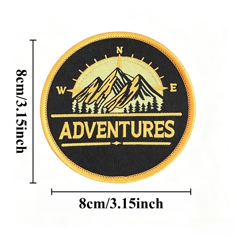 어드벤처 마운틴 컴퍼스 자수 패치 전술용 훅앤루프 사기 - Outdoor Adventure With No Backpack 리뷰 및 가격