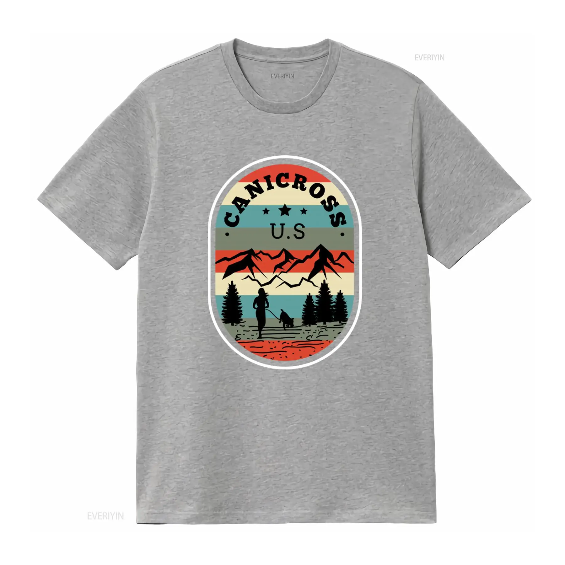 미국 카니크로스 트레일 러닝 애견 애호가 티셔츠 아웃도 - Outdoor Adventure Wear 리뷰 및 가격