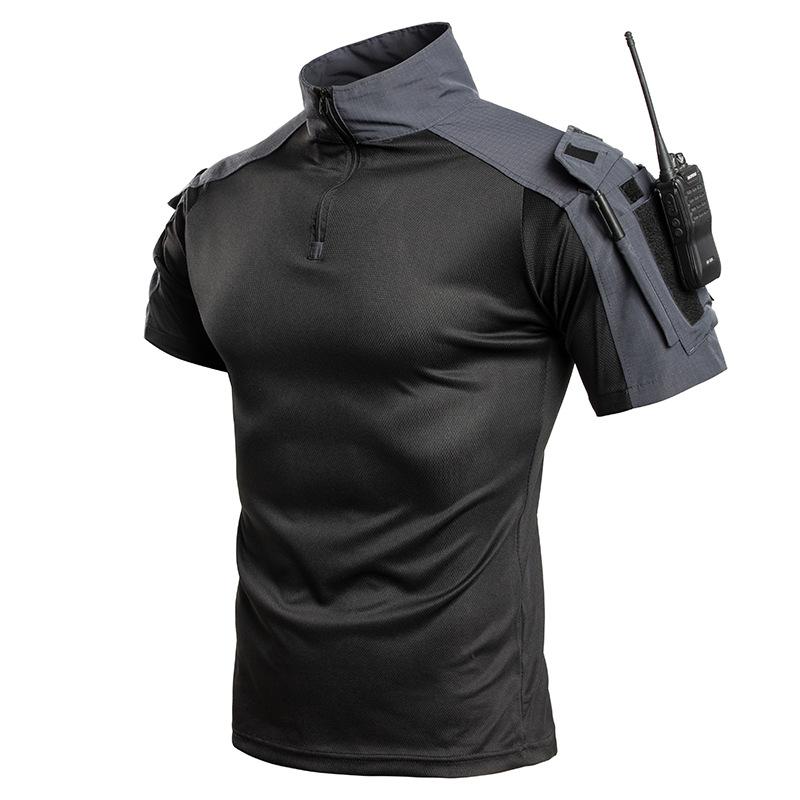 야외 전술용 빠른 건조 티셔츠 트레이닝 슈트 반팔 남성 - Outdoor Adventure Wear 리뷰 및 가격