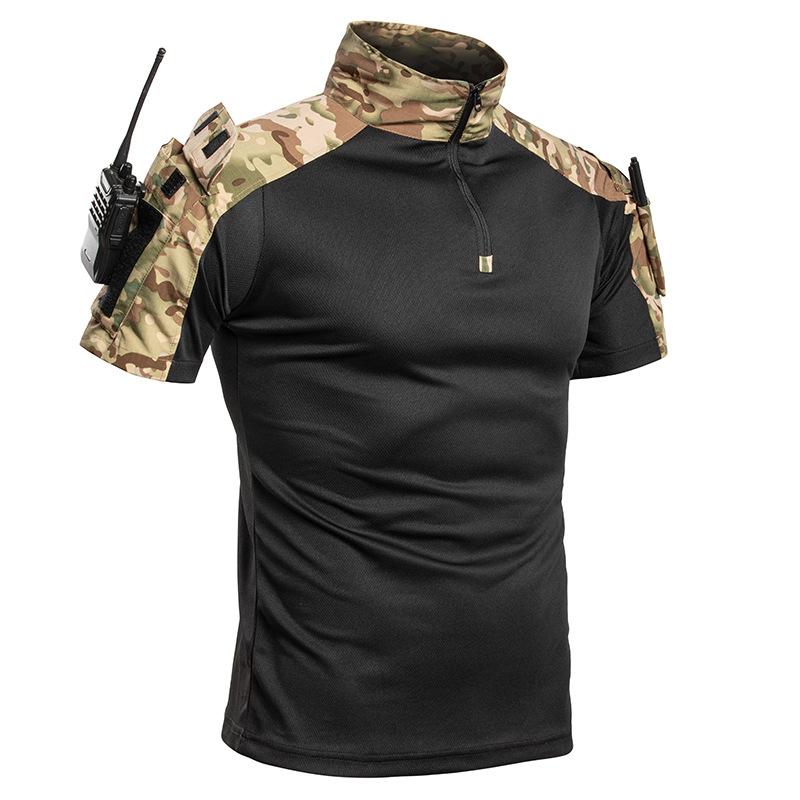 야외 전술용 빠른 건조 티셔츠 트레이닝 슈트 반팔 남성 - Outdoor Adventure Wear 리뷰 및 가격