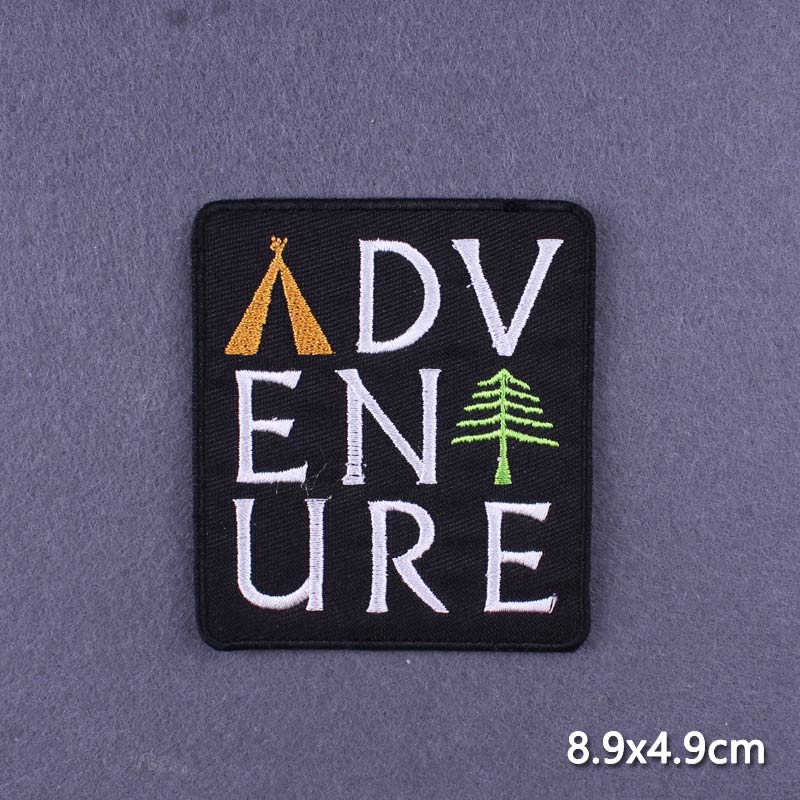 산 사슴 여우 모험 패치 태양 & 달 자수 아이언 의류 - Outdoor Adventure Show 리뷰 및 가격