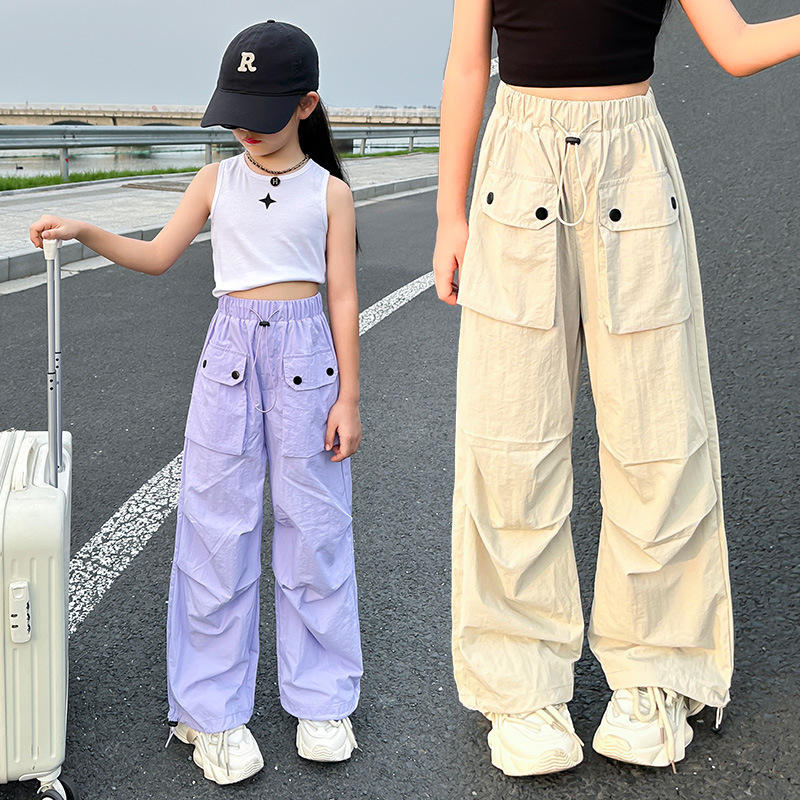 여자아이들을 위한 가벼운 모기 방지 카고 바지, 통기성 - Outdoor Adventure Outfit 리뷰 및 가격
