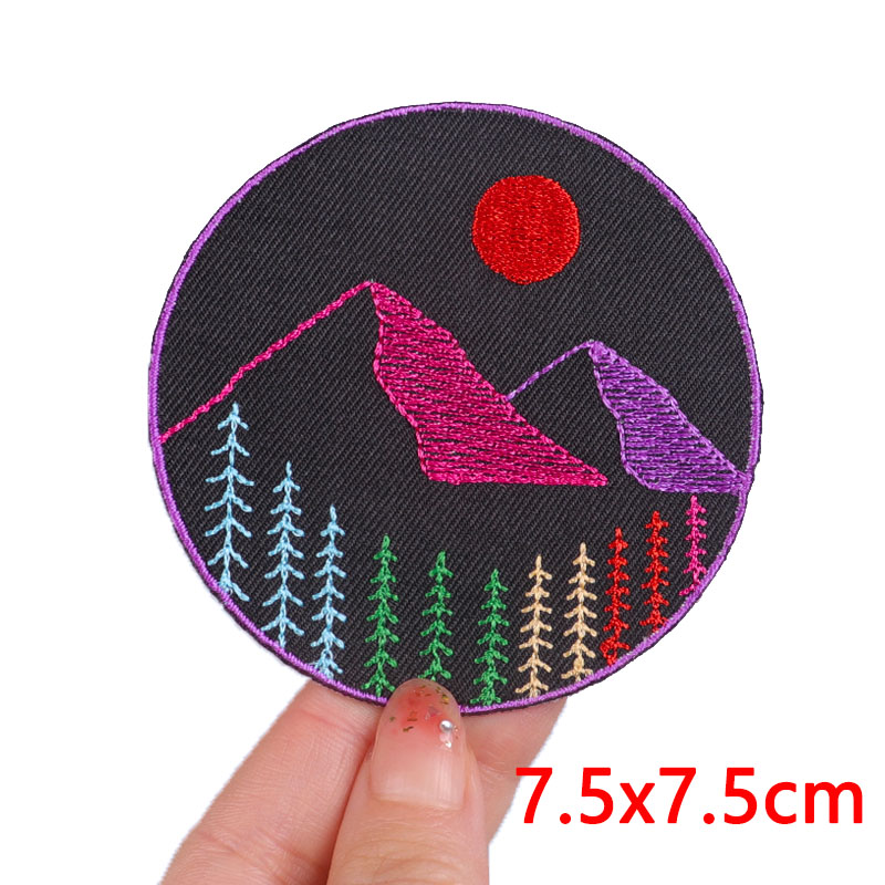 야외 여행 자수 패치, 의류 아이언 온 패치, DIY  - Outdoor Adventure Outfit 리뷰 및 가격
